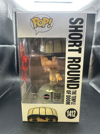 Indiana Jones Funko pop, signed by Key Huy Quan