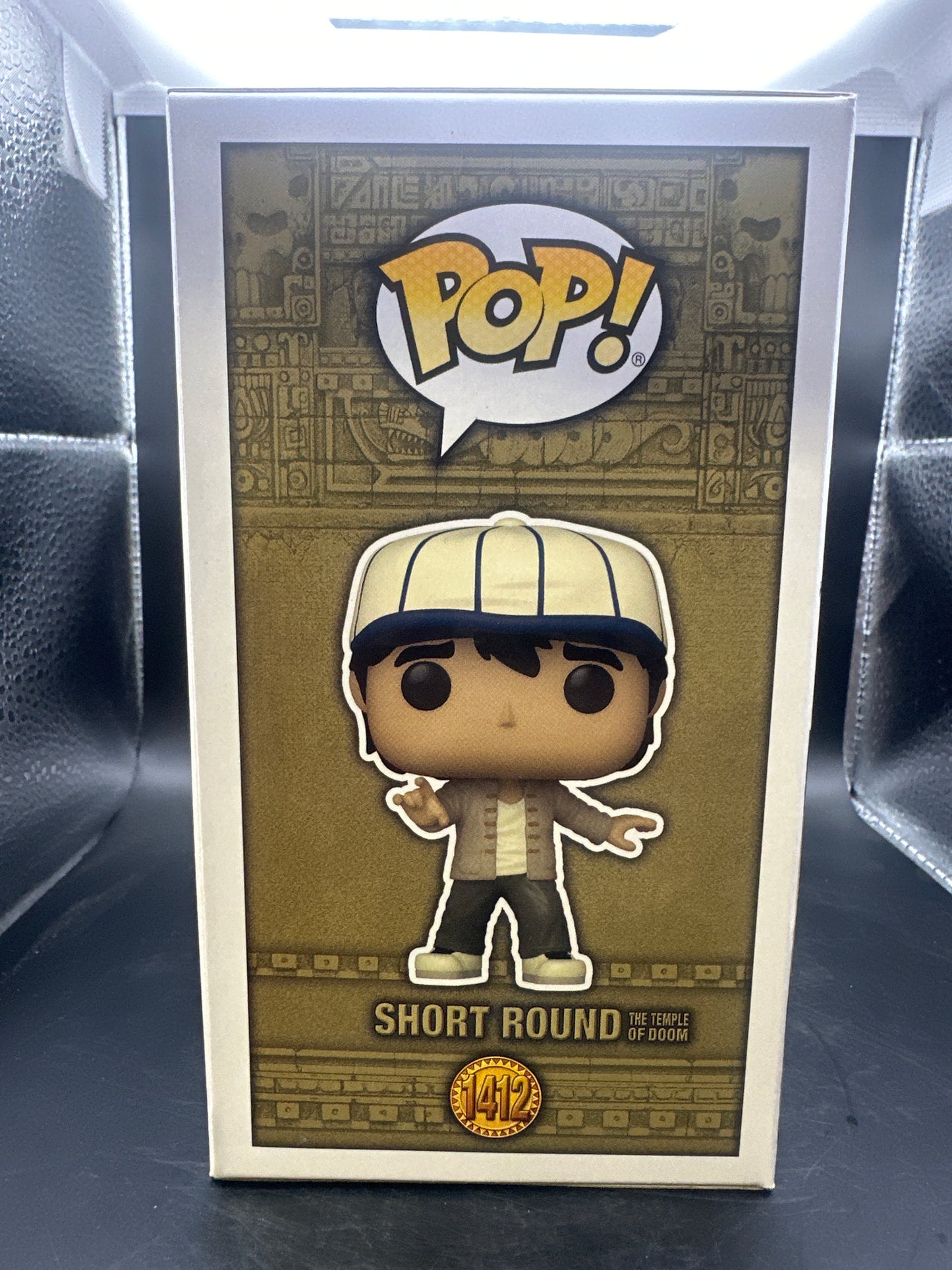 Indiana Jones Funko pop, signed by Key Huy Quan
